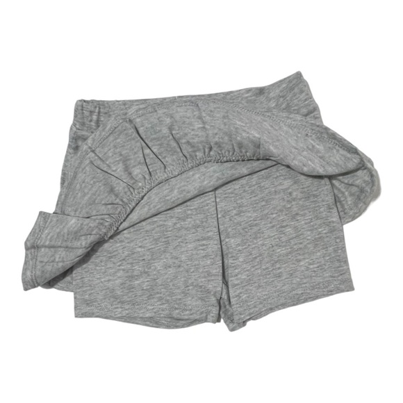 360 Kids Garanimals Girls Size 7 Skirt  Shorts Ruffles Set 2 Pcs Pink Gray New - Picture 9 of 10